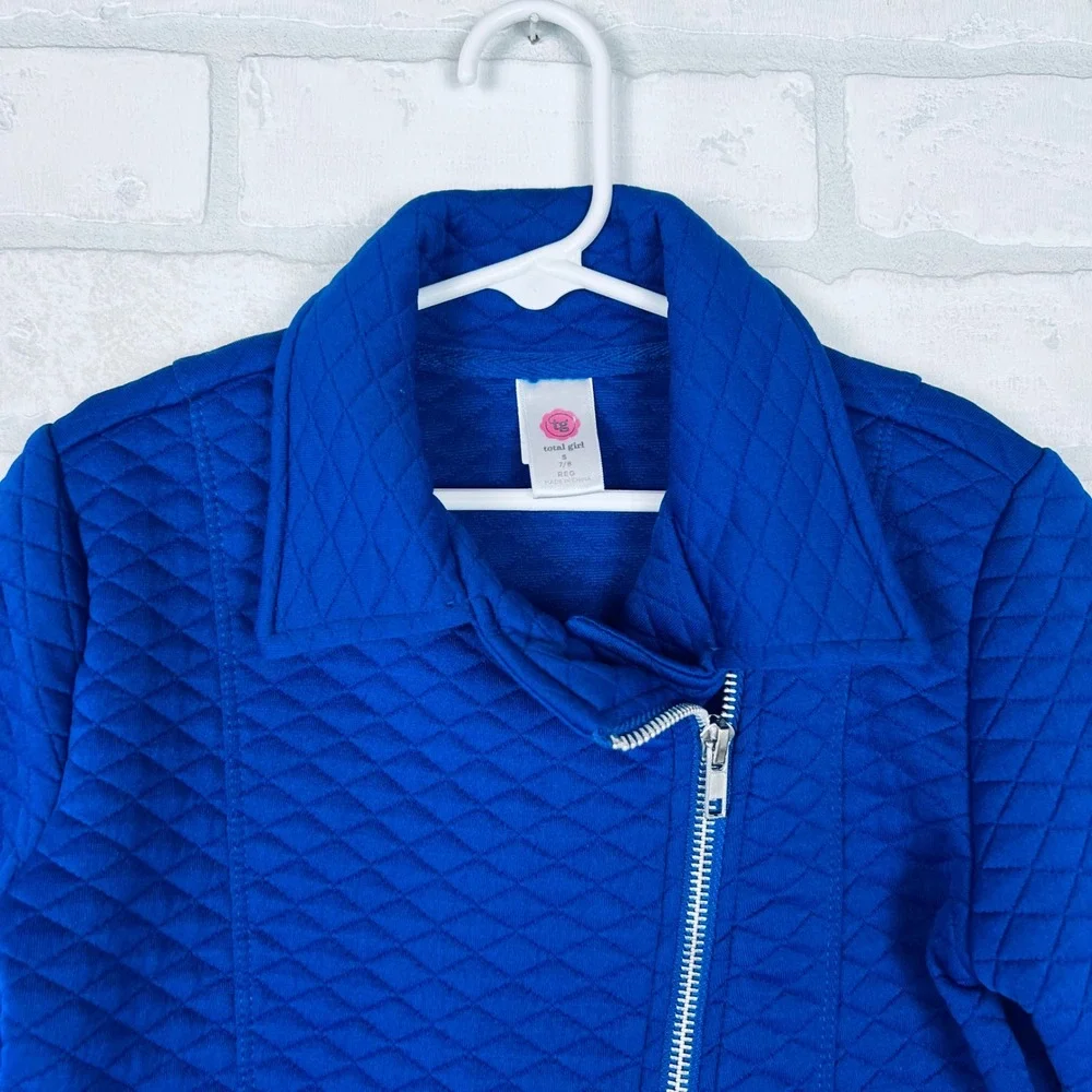 total girl quilted moto
